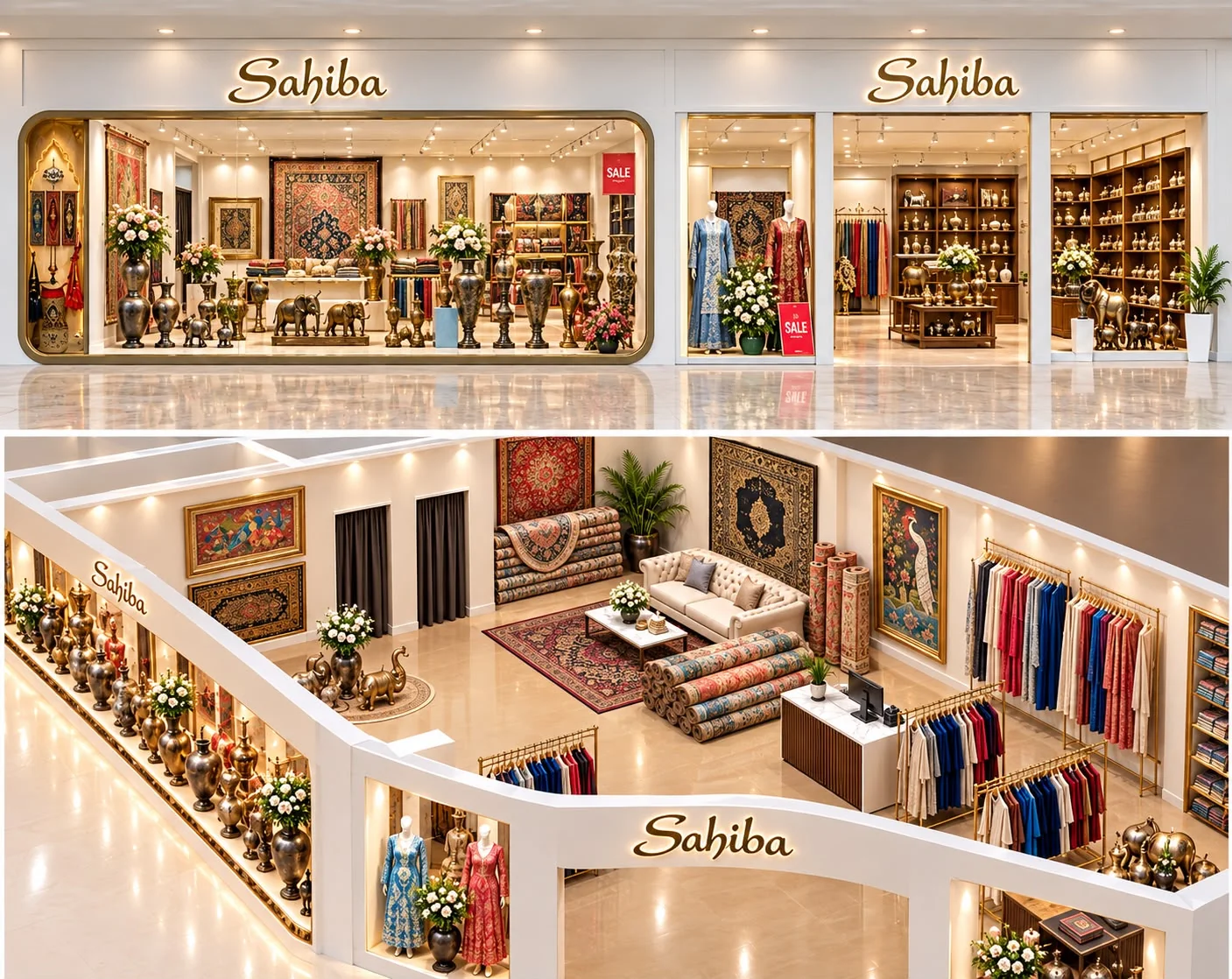 Sahiba boutique storefront
